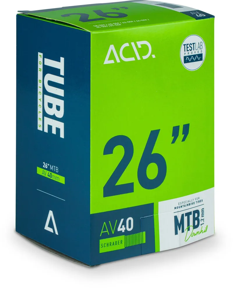 Acid 26 MTB Downhill Inner Tube with Schrader Valve